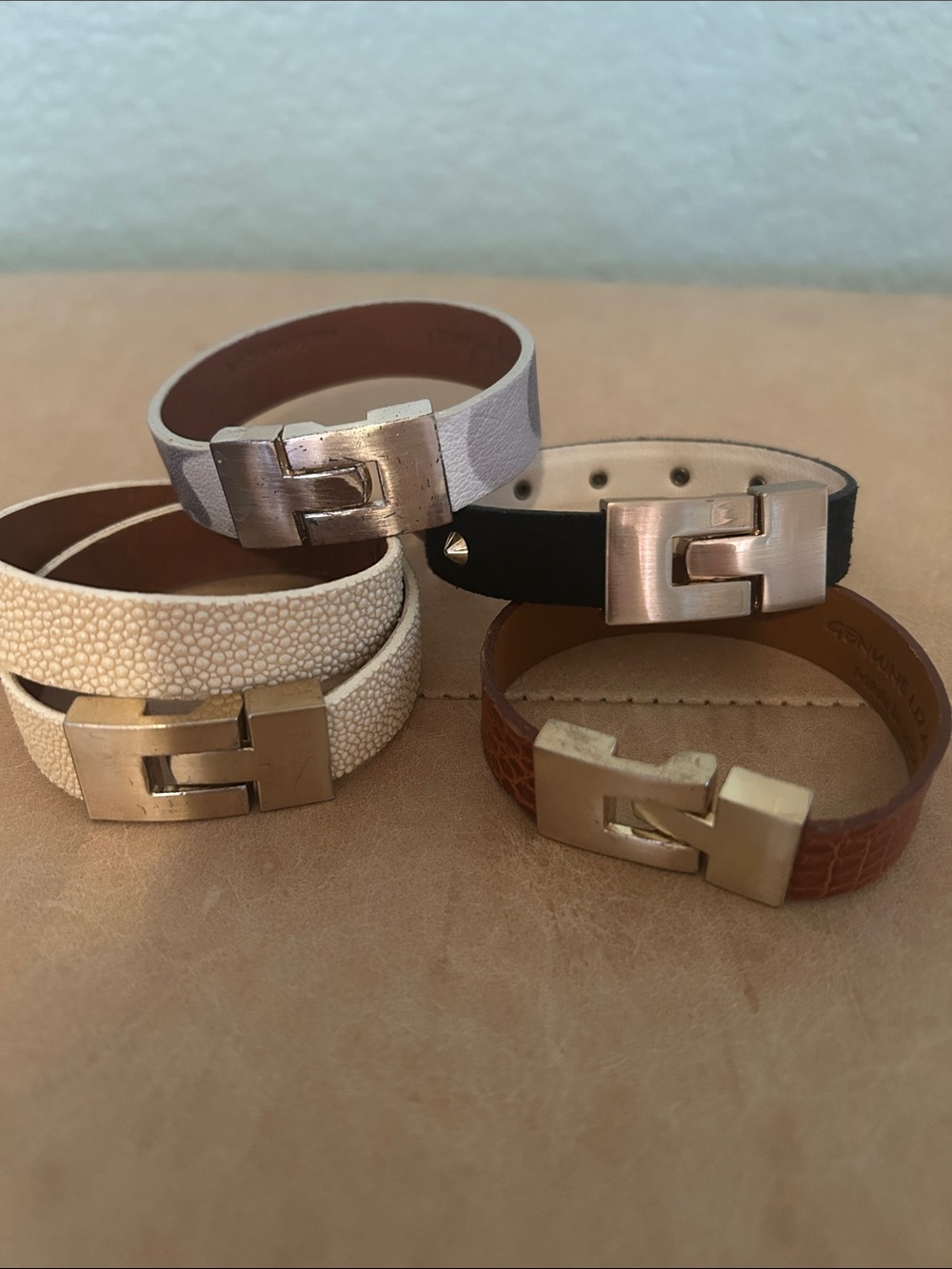 Bundle of Four Leighelena Bracelets